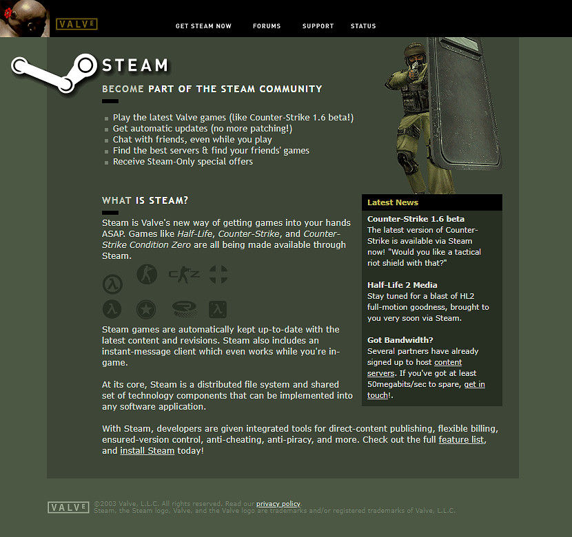 Steam 22年進化史:從簡陋更新工具到全球遊戲霸主 Steam 22年進化史:從簡陋更新工具到全球遊戲霸主