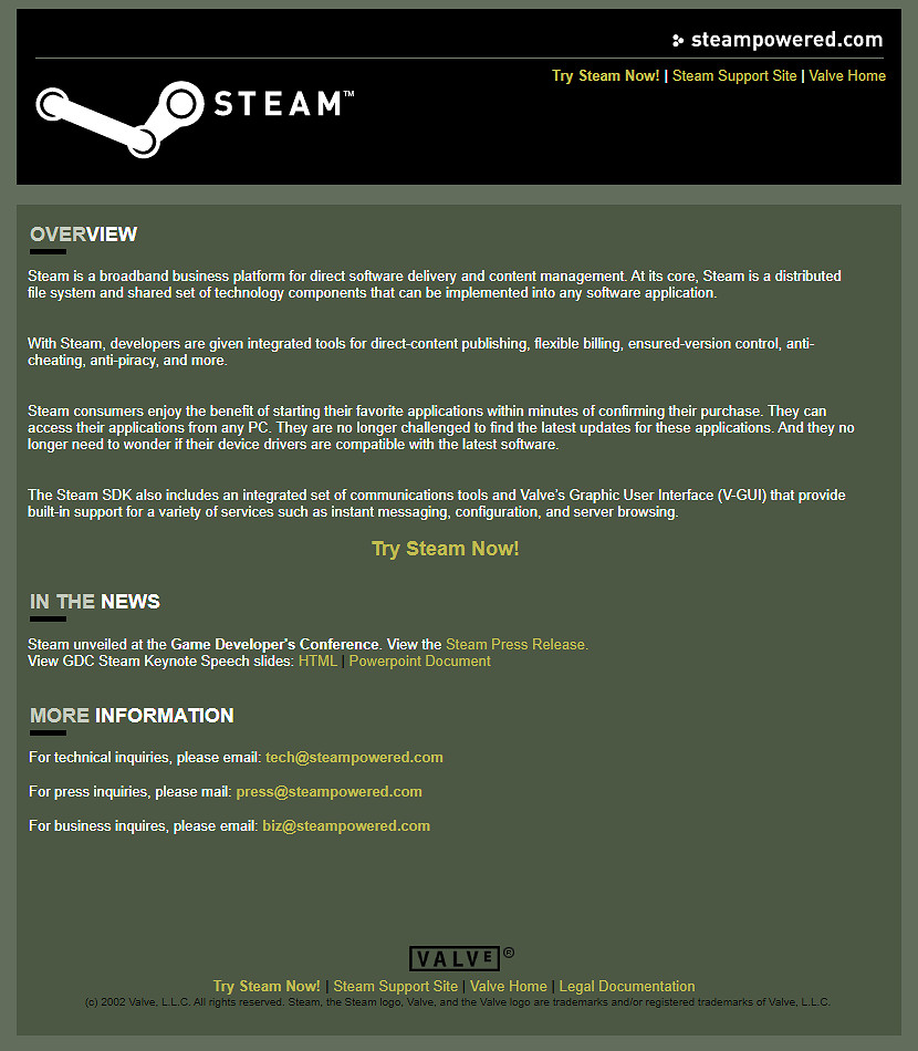 Steam 22年進化史:從簡陋更新工具到全球遊戲霸主 Steam 22年進化史:從簡陋更新工具到全球遊戲霸主