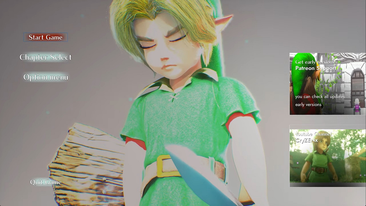 飯製虛幻5《塞爾達：時之笛》展示 佐拉之河畫面唯美