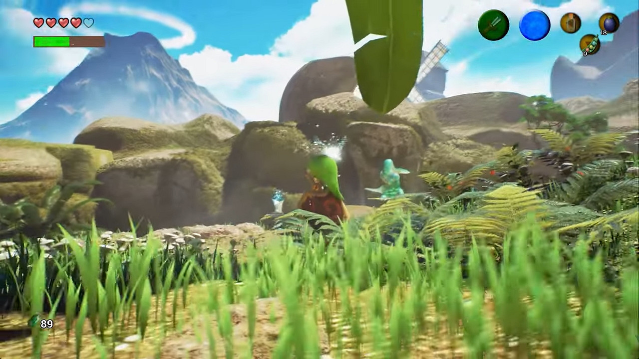 飯製虛幻5《塞爾達：時之笛》展示 佐拉之河畫面唯美