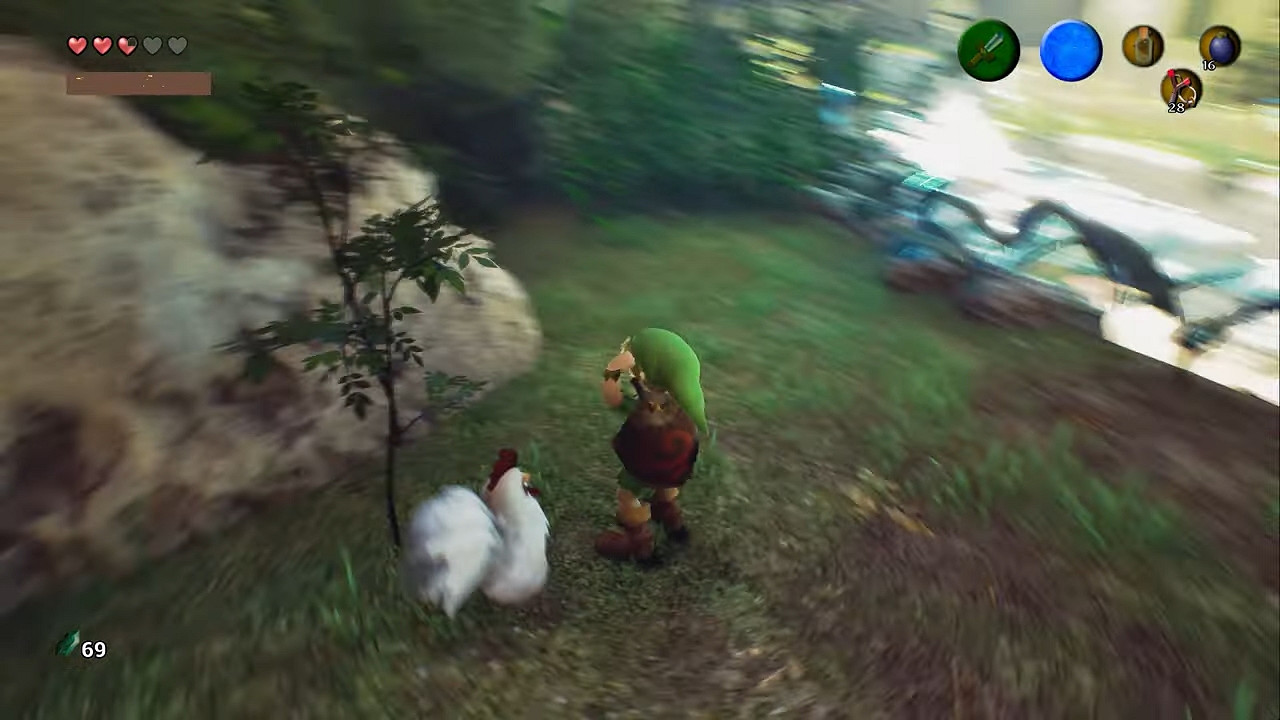 飯製虛幻5《塞爾達：時之笛》展示 佐拉之河畫面唯美