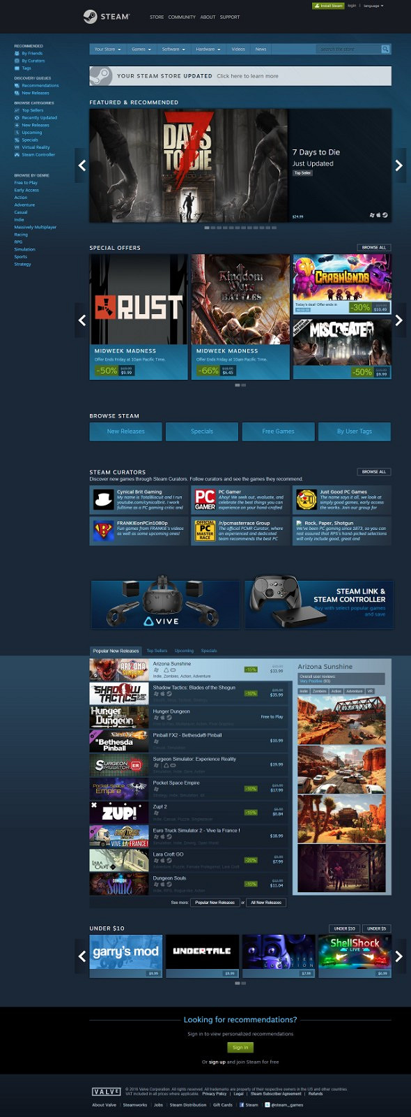 Steam 22年進化史:從簡陋更新工具到全球遊戲霸主 Steam 22年進化史:從簡陋更新工具到全球遊戲霸主