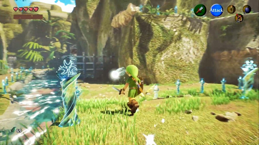 虛幻5重製《薩爾達:時之笛》新展示 畫面唯美 虛幻5重製《薩爾達:時之笛》新展示 畫面唯美