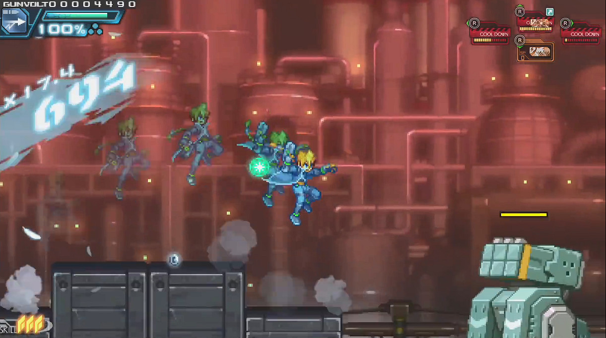 《蒼藍雷霆GUNVOLT》系列三作合集預告正式公開！