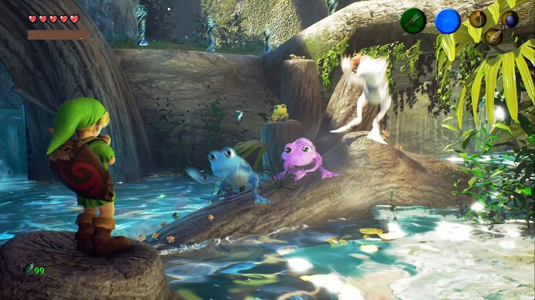 虛幻5重製《薩爾達:時之笛》新展示 畫面唯美 虛幻5重製《薩爾達:時之笛》新展示 畫面唯美