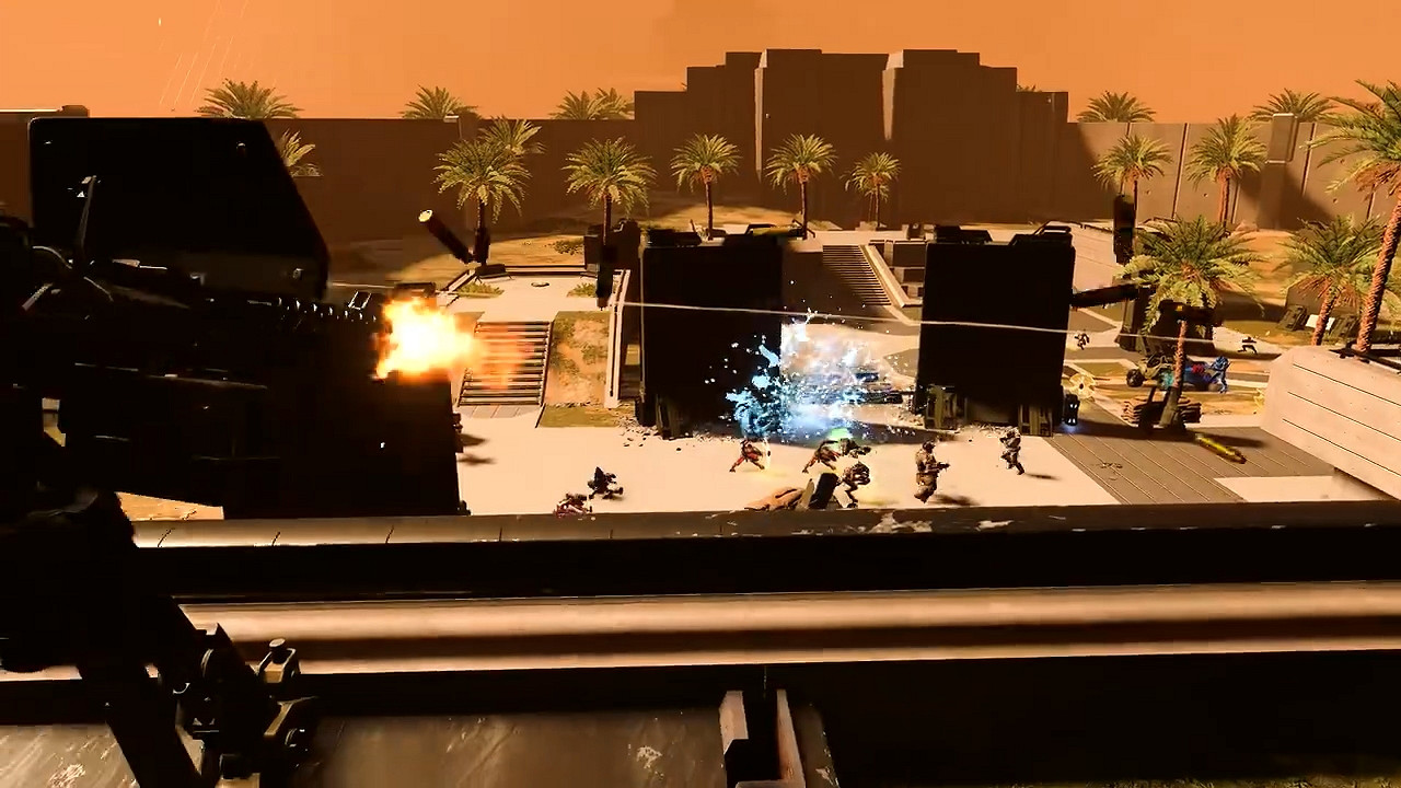 《最後一戰：無限》“藍隊行動”宣傳片 槍林彈雨模式回歸