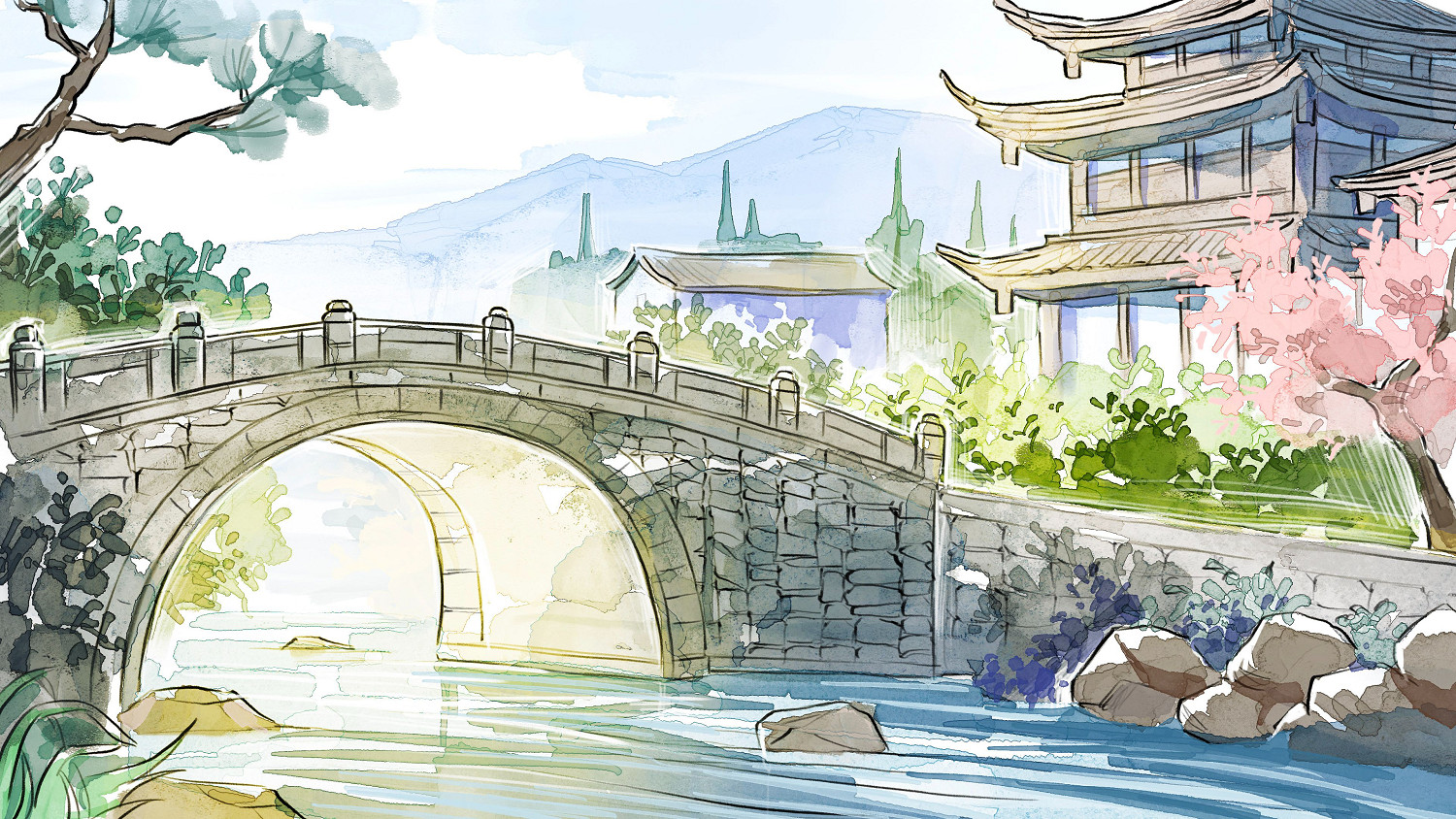 搞美食還得是中國菜,清新水彩風餐館經營遊戲《醉風酒》公開Steam頁面 搞美食還得是中國菜,清新水彩風餐館經營遊戲《醉風酒》公開Steam頁面