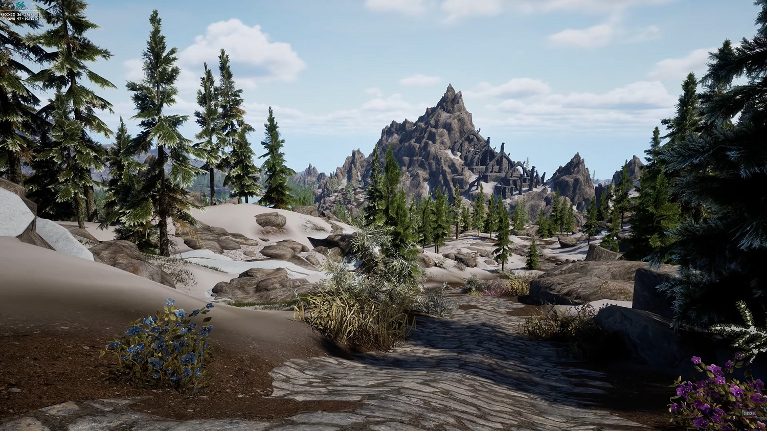 粉絲重塑《上古卷軸5》遊戲世界:4K 60fps再現美麗風景! 粉絲重塑《上古卷軸5》遊戲世界:4K 60fps再現美麗風景!