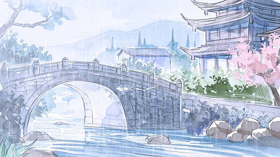 搞美食還得是中國菜，清新水彩風餐館經營遊戲《醉風酒》公開Steam頁面