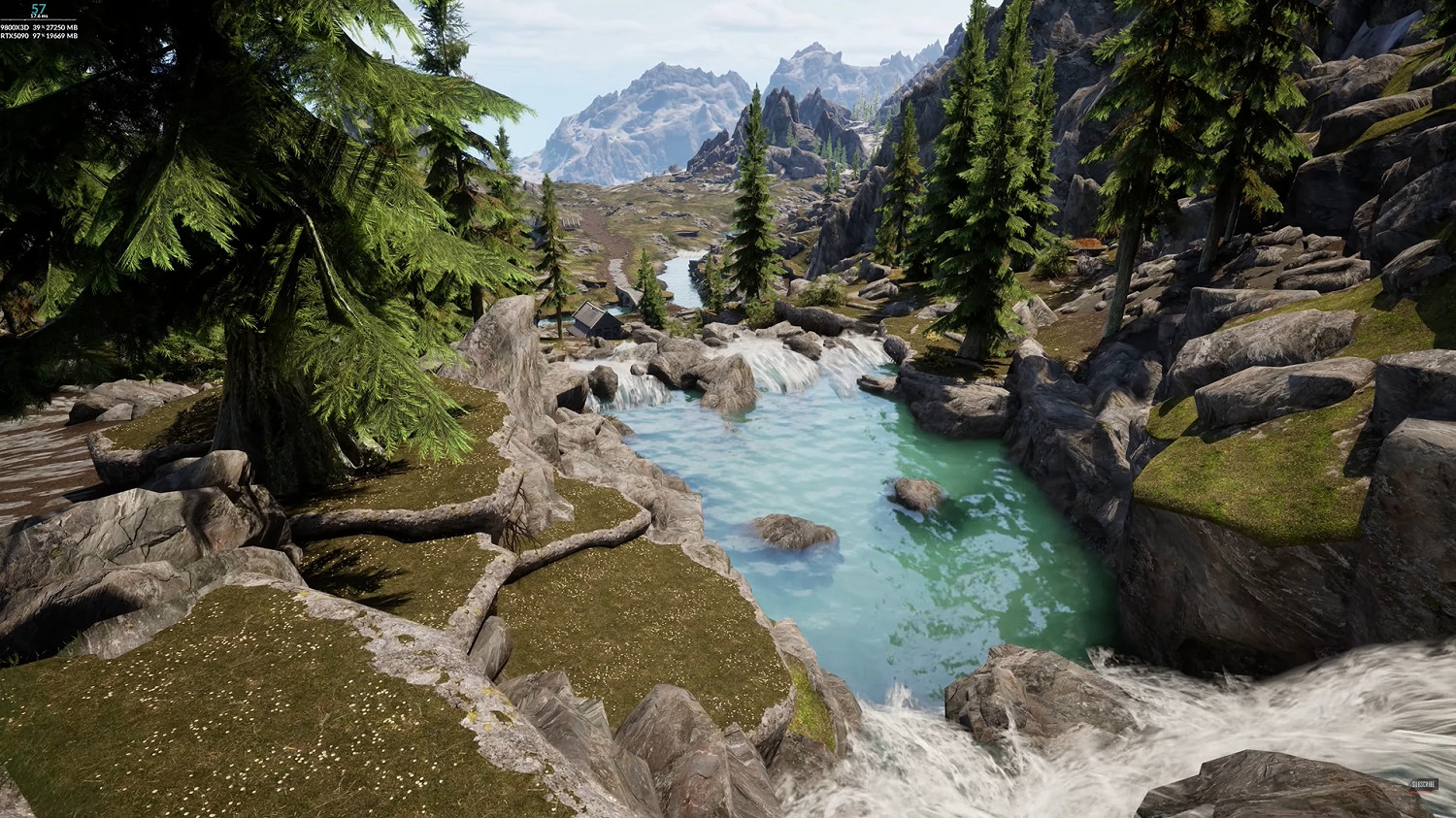 粉絲重塑《上古卷軸5》遊戲世界:4K 60fps再現美麗風景! 粉絲重塑《上古卷軸5》遊戲世界:4K 60fps再現美麗風景!