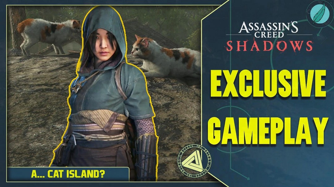 《刺客教條:影》曝實機展示 還能和貓咪親密互動! 《刺客教條:影》曝實機展示 還能和貓咪親密互動!