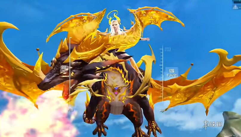 和平精英聖域龍靈皮膚特效展示 和平精英聖域龍靈皮膚特效展示