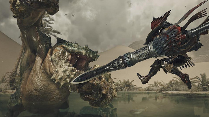 人美技術好!怪獵荒野美少女玩家為玩蟲棍自學「C手」 人美技術好!怪獵荒野美少女玩家為玩蟲棍自學「C手」