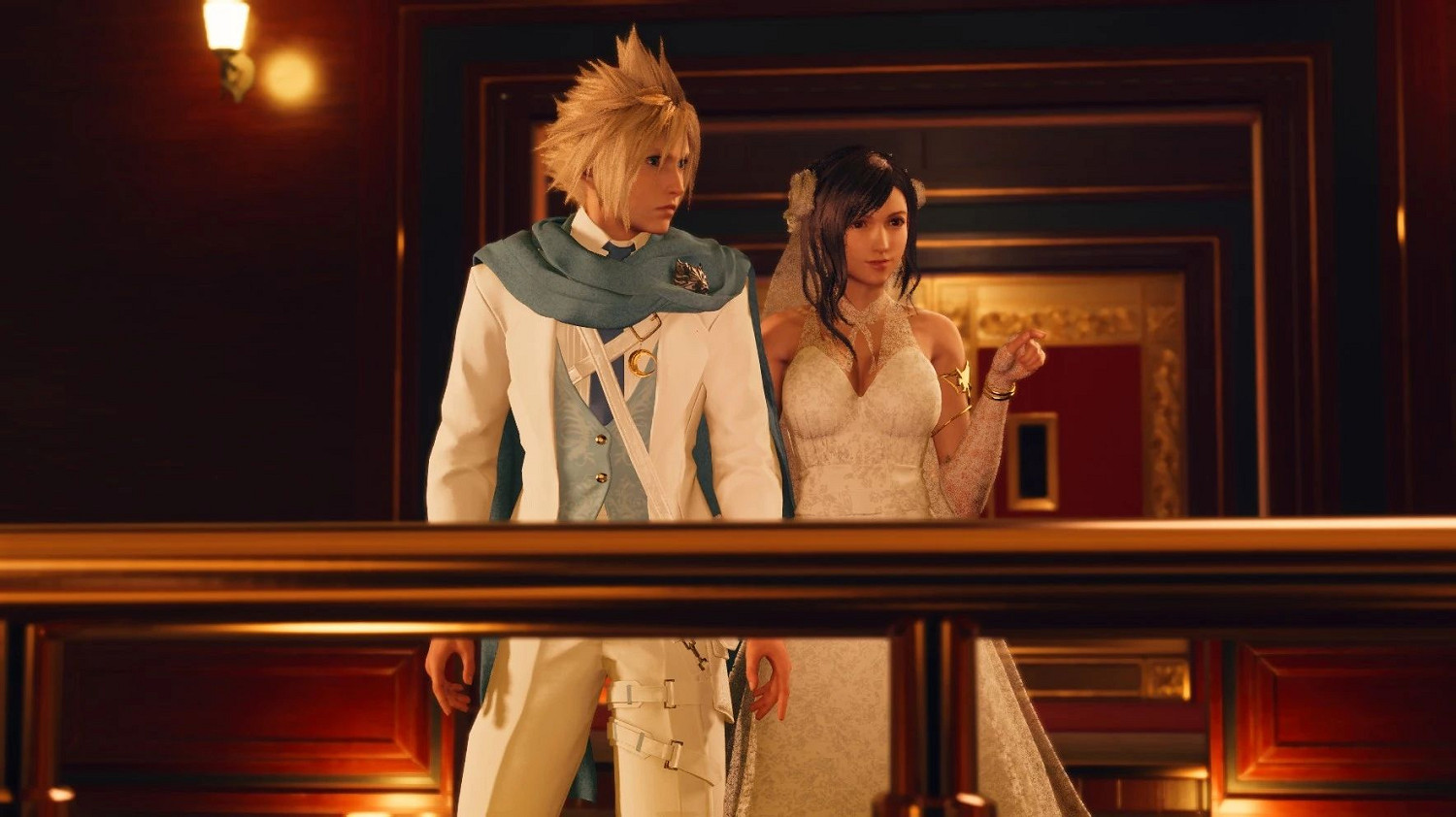 《最終幻想7:重生》蒂法/克勞德婚紗Mod:一對璧人! 《最終幻想7:重生》蒂法/克勞德婚紗Mod:一對璧人!