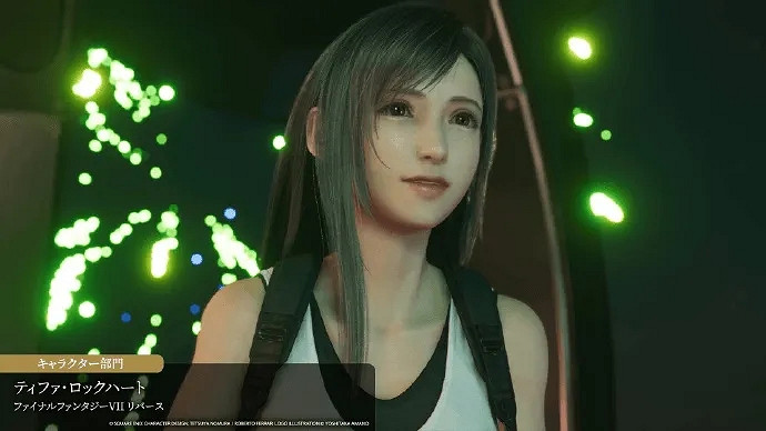 《FF7》蒂法獲年度角色獎 野村:她的魅力不只是外表 《FF7》蒂法獲年度角色獎 野村:她的魅力不只是外表