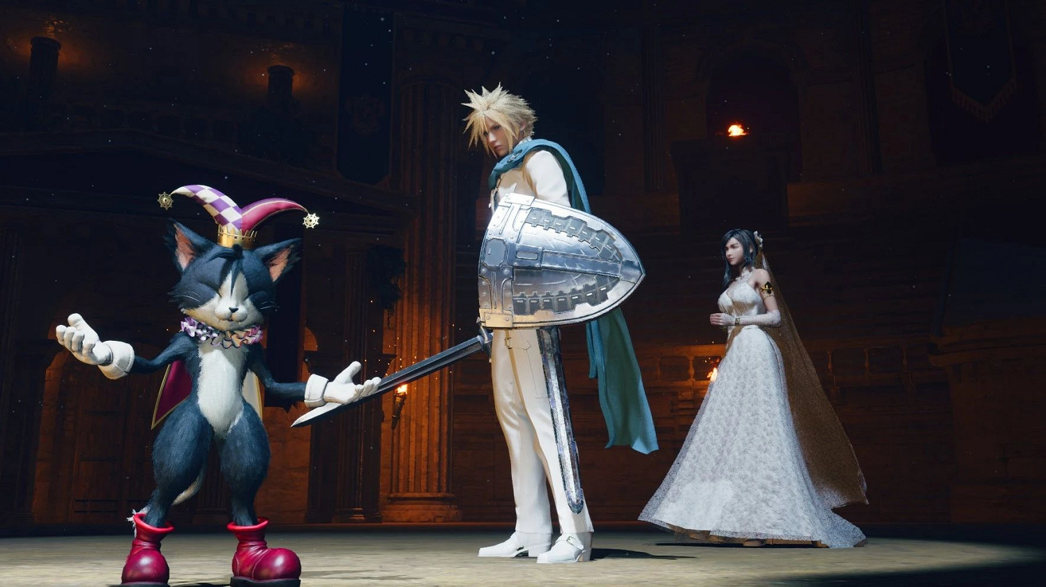 《最終幻想7:重生》蒂法/克勞德婚紗Mod:一對璧人! 《最終幻想7:重生》蒂法/克勞德婚紗Mod:一對璧人!