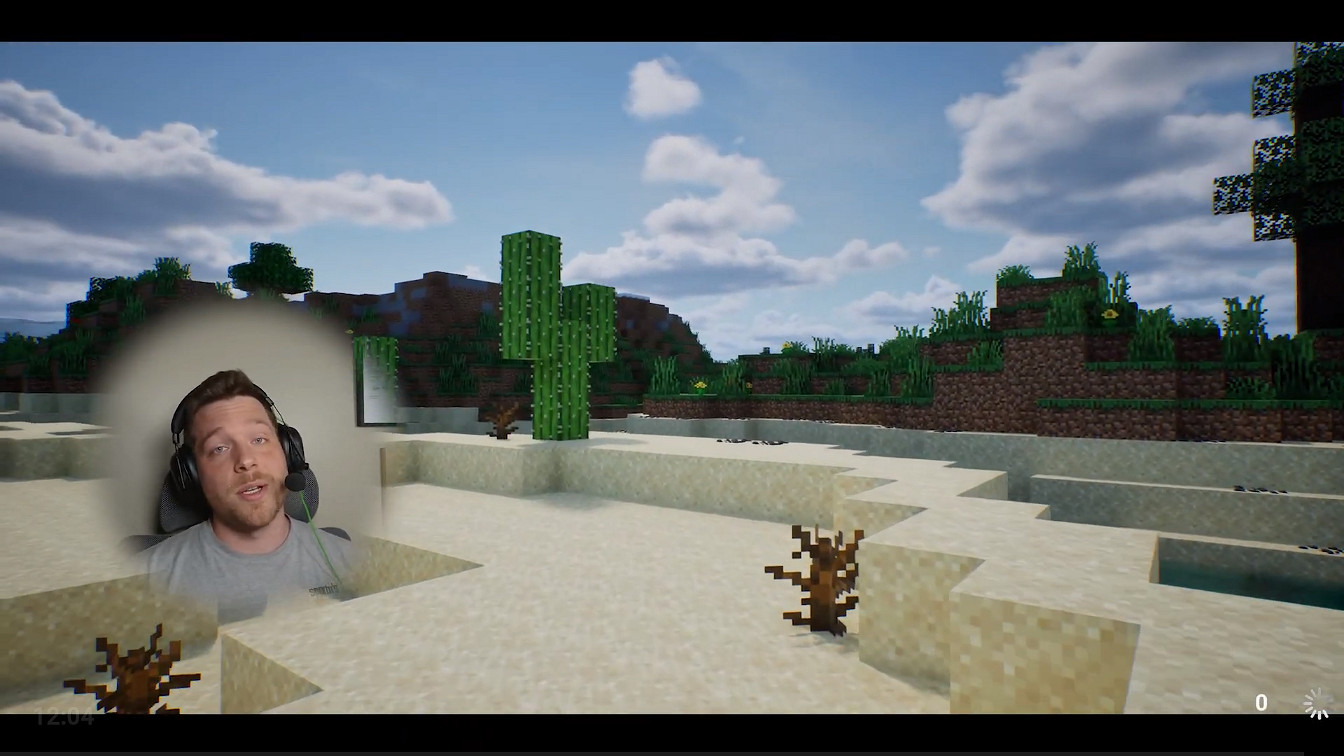 技術大佬虛幻引擎5重製《當個創世神麥塊》！免費Demo可下載