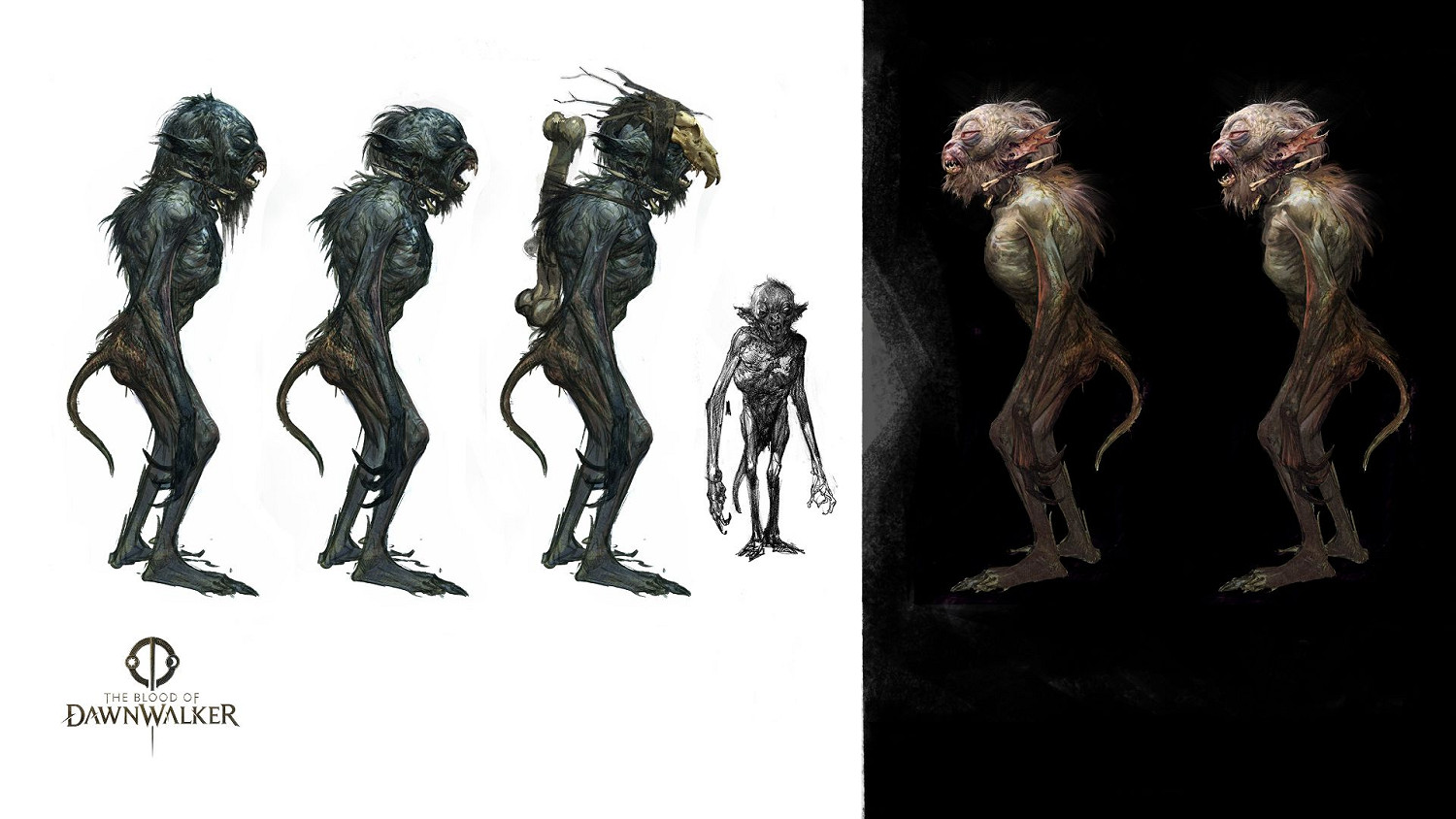 《黎明行者之血》曝概念設定圖 能直立行走的狗頭人 《黎明行者之血》曝概念設定圖 能直立行走的狗頭人