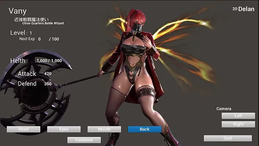 巨乳女斧術師《瓦尼斯萊什》上線！近戰魔法又大又晃