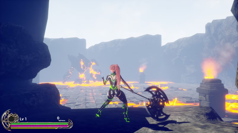 巨乳女斧術師《瓦尼斯萊什》上線！近戰魔法又大又晃