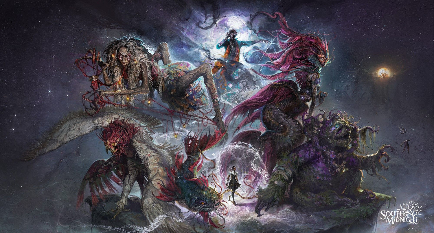 《午夜之南》曝全新概念圖 色彩絢麗的神秘怪物們！