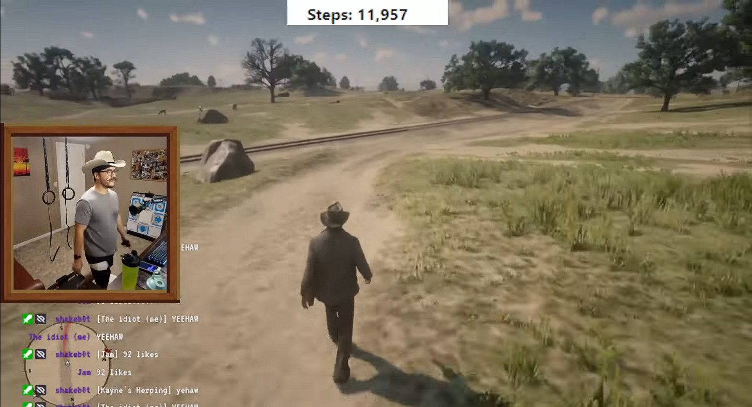 《荒野大鏢客2》地圖多大?玩家用跑步機3小時“走”完 《荒野大鏢客2》地圖多大?玩家用跑步機3小時“走”完