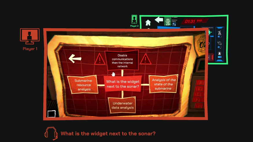 Steam雙人合作《How 2 Escape:Lost Submarine》公開 Steam雙人合作《How 2 Escape:Lost Submarine》公開