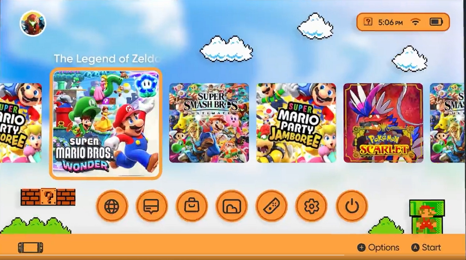 Switch 2粉絲自製UI展示影片！網友高呼希望官方採納