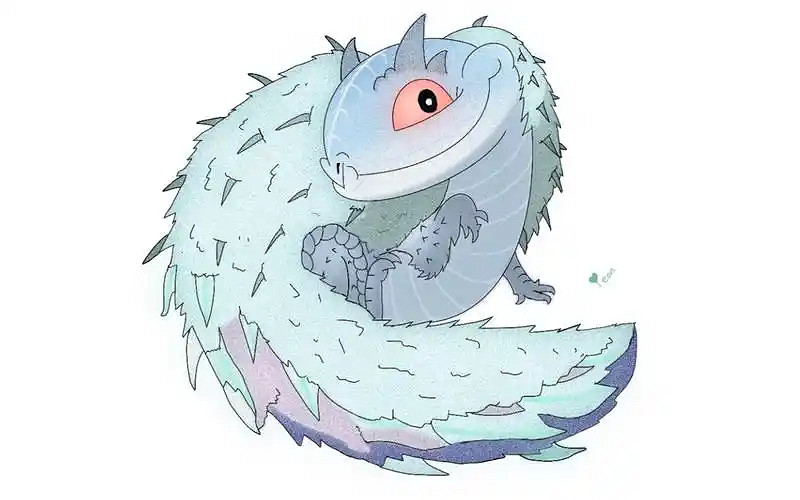 古代樹森林的靜電舞者與冰原的可愛乖狗狗——飛雷龍