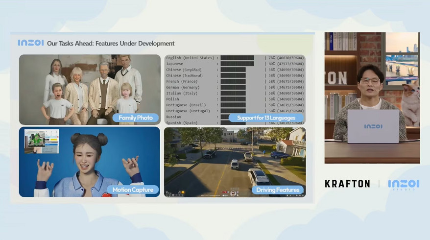 開車與動作捕捉製作!《inZOI》公布後續免費更新計劃