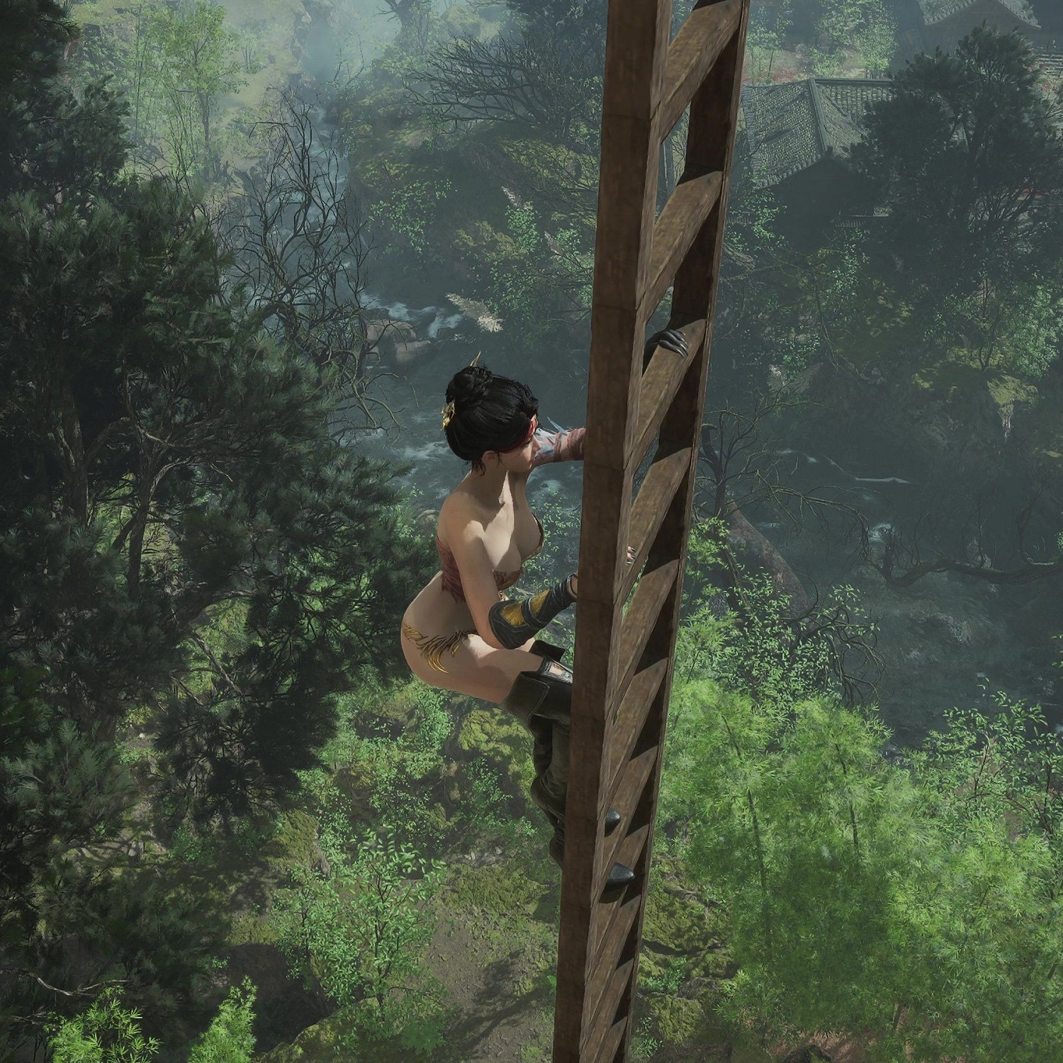 《明末：淵虛之羽》曝新截圖 貓耳女主背影超帥氣！