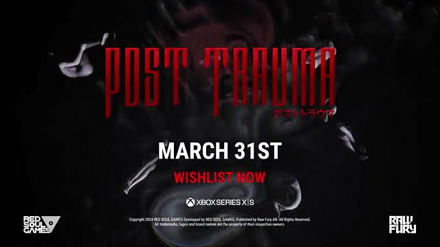 3月31日發售!生存恐怖遊戲《創傷後》發售預告片公布 3月31日發售!生存恐怖遊戲《創傷後》發售預告片公布