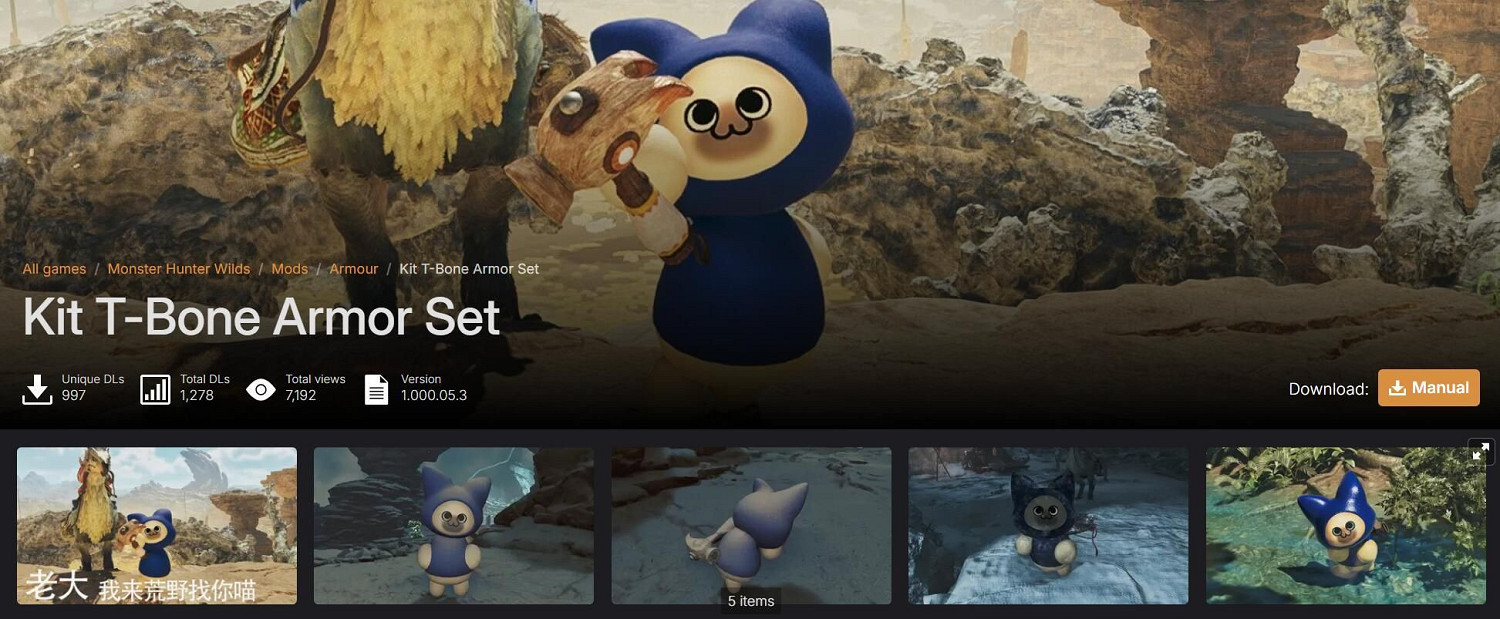 老大，呆貓來找你了喵！玩家自製《荒野》呆貓MOD