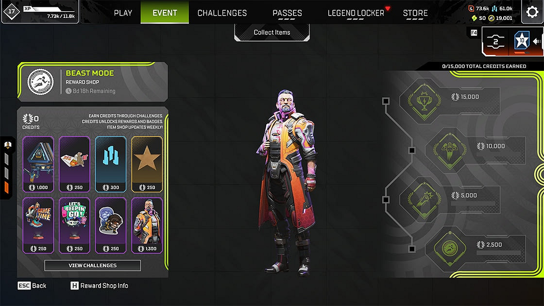 《APEX英雄》野獸模式活動的重大進展公告 《APEX英雄》野獸模式活動的重大進展公告