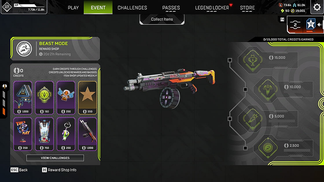 《APEX英雄》野獸模式活動的重大進展公告 《APEX英雄》野獸模式活動的重大進展公告