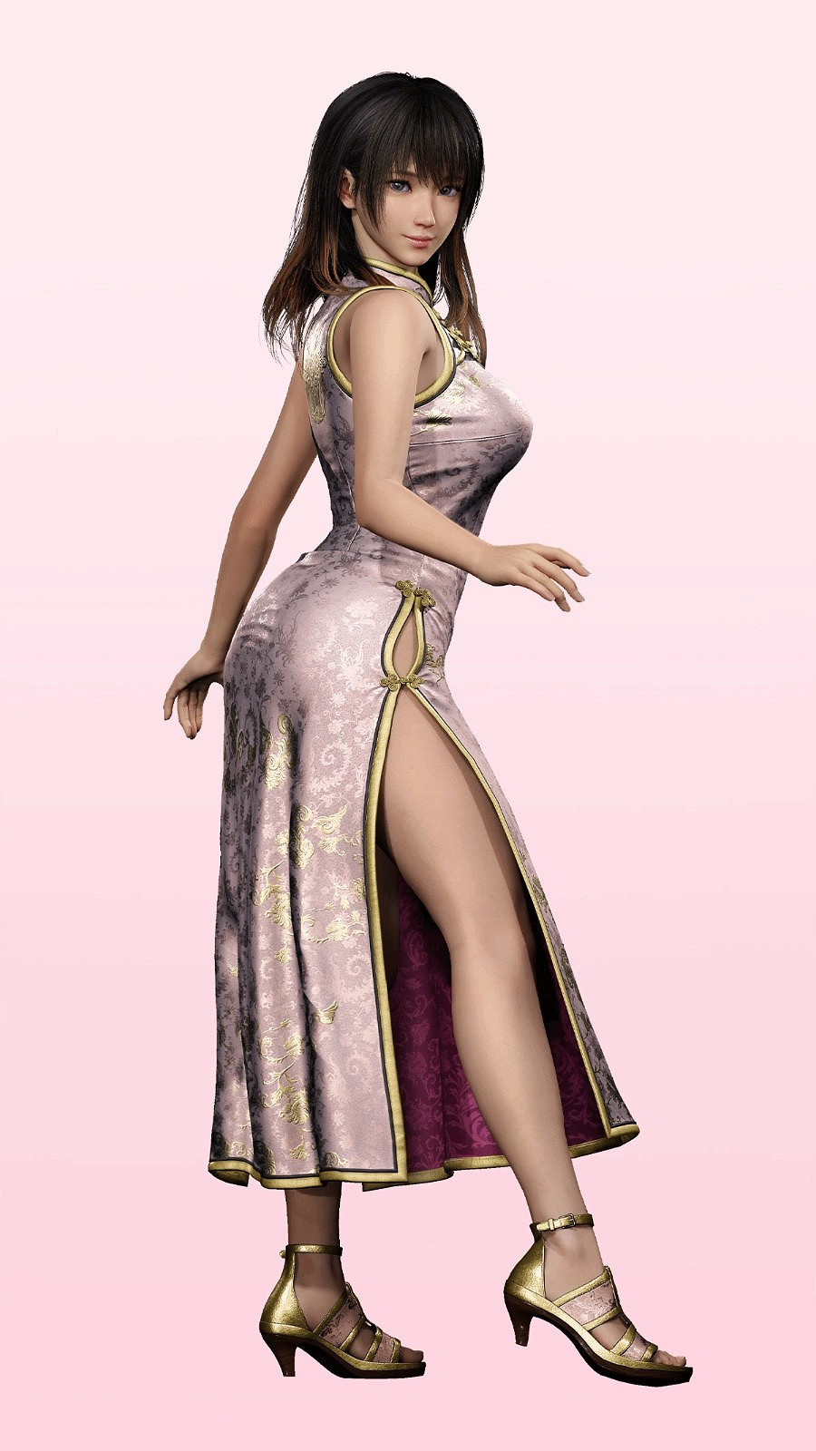 《生死格鬥:女神璀璨假期》預購特典 性感旗袍高開衩 《生死格鬥:女神璀璨假期》預購特典 性感旗袍高開衩