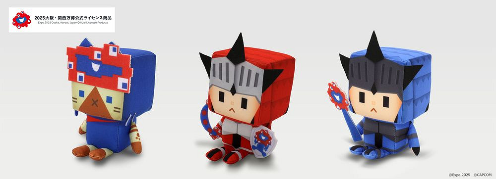 《魔物獵人》與萬博吉祥物「脈脈」商品於博覽會發售 《魔物獵人》與萬博吉祥物「脈脈」商品於博覽會發售