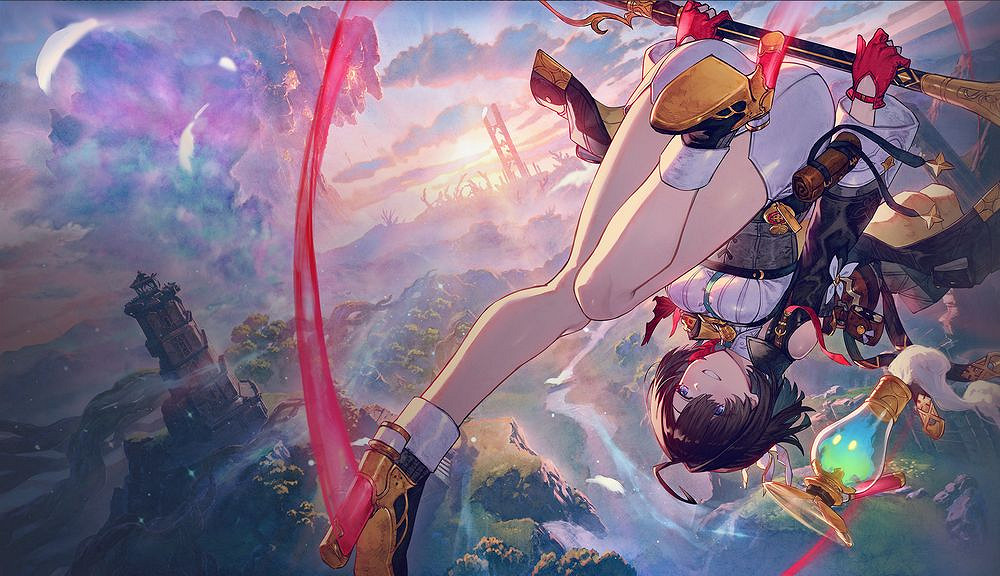 《優米雅的鍊金工房》慶祝賀圖發布 角色設定畫家獻藝