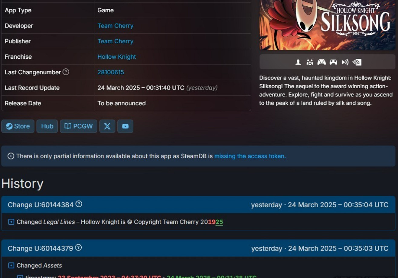 終於等到!《空洞騎士:絲之歌》官方列為即將推出的遊戲