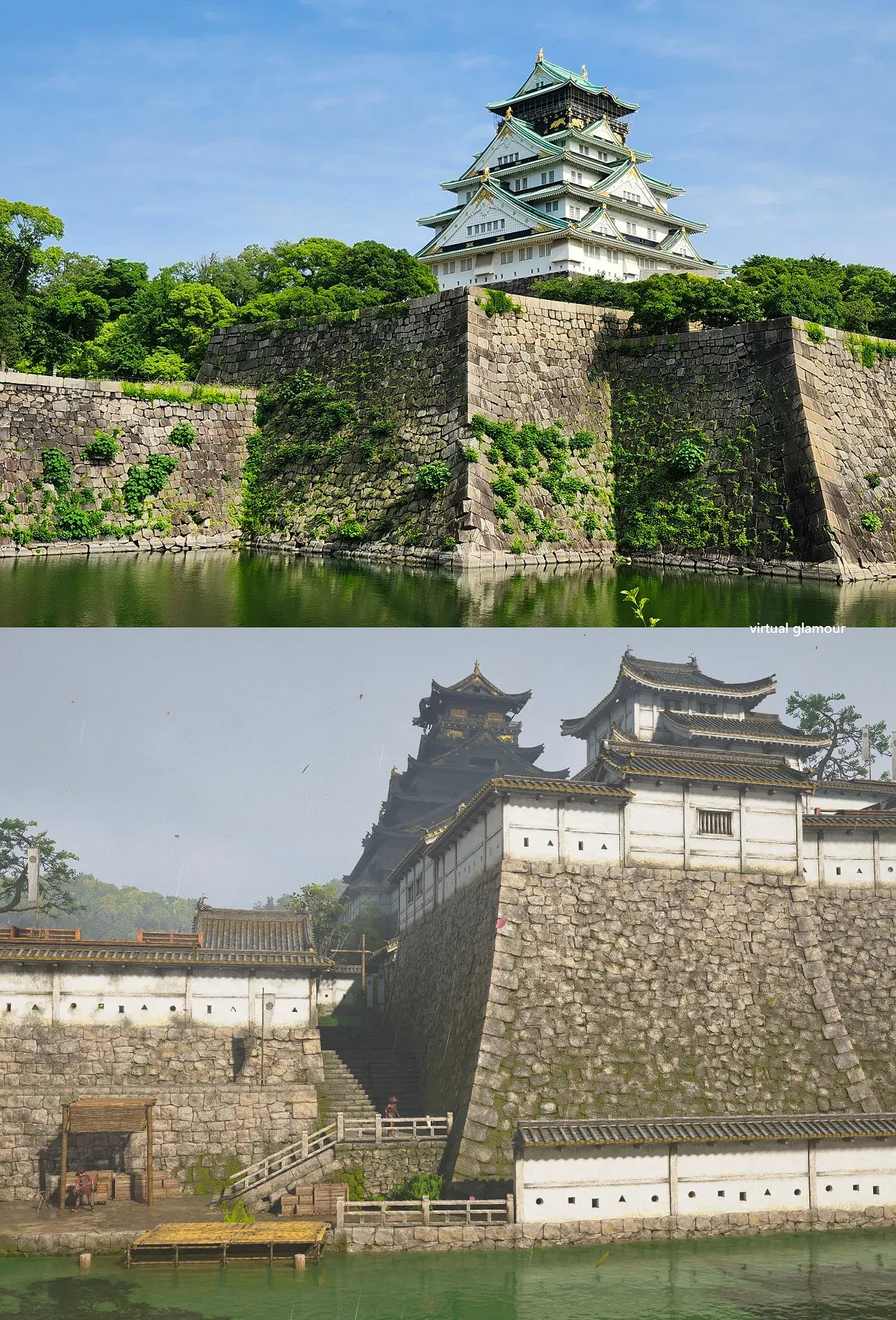 分不清現實了！《刺客教條：影》遊戲場景和現實對比