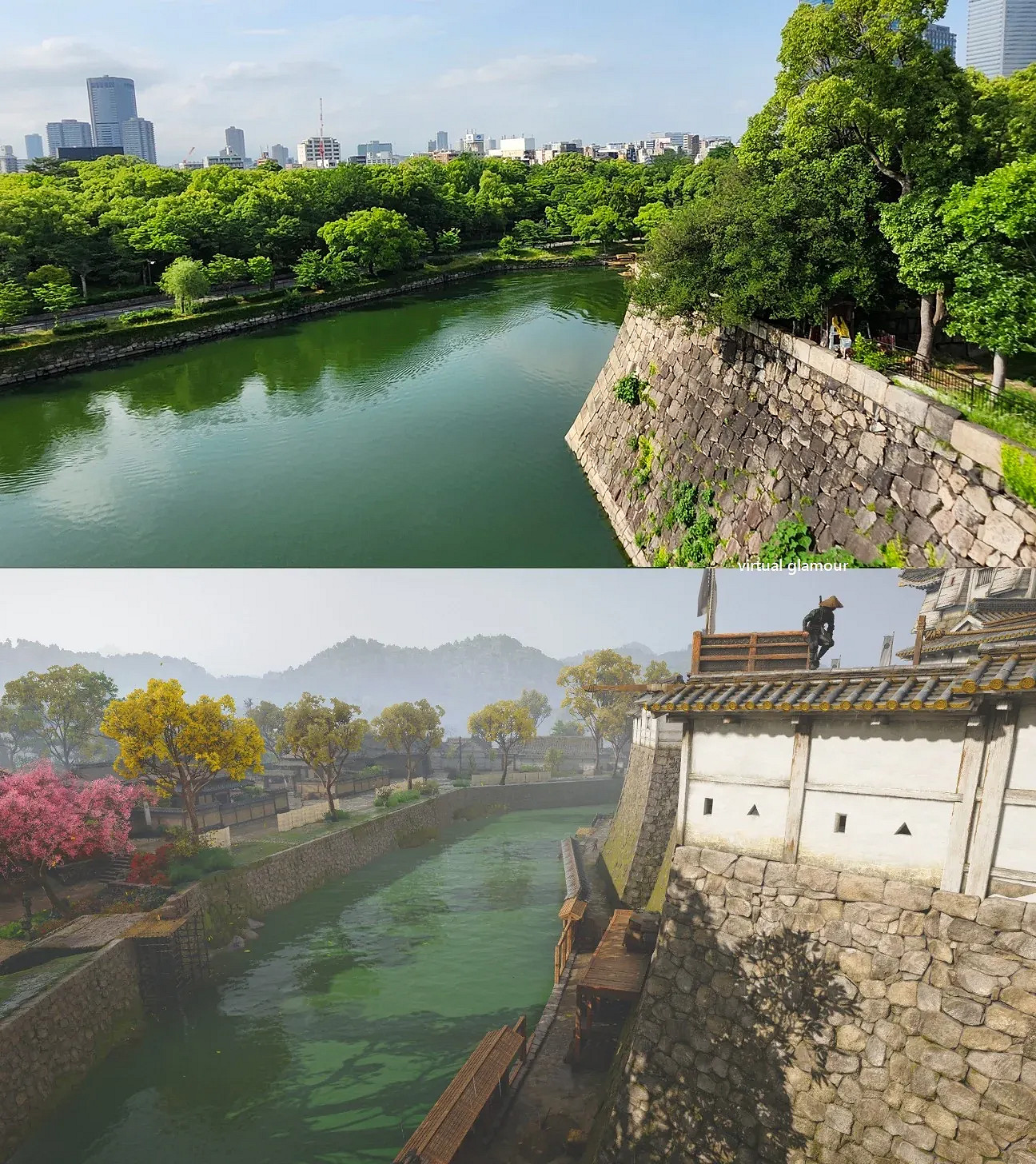 分不清現實了！《刺客教條：影》遊戲場景和現實對比