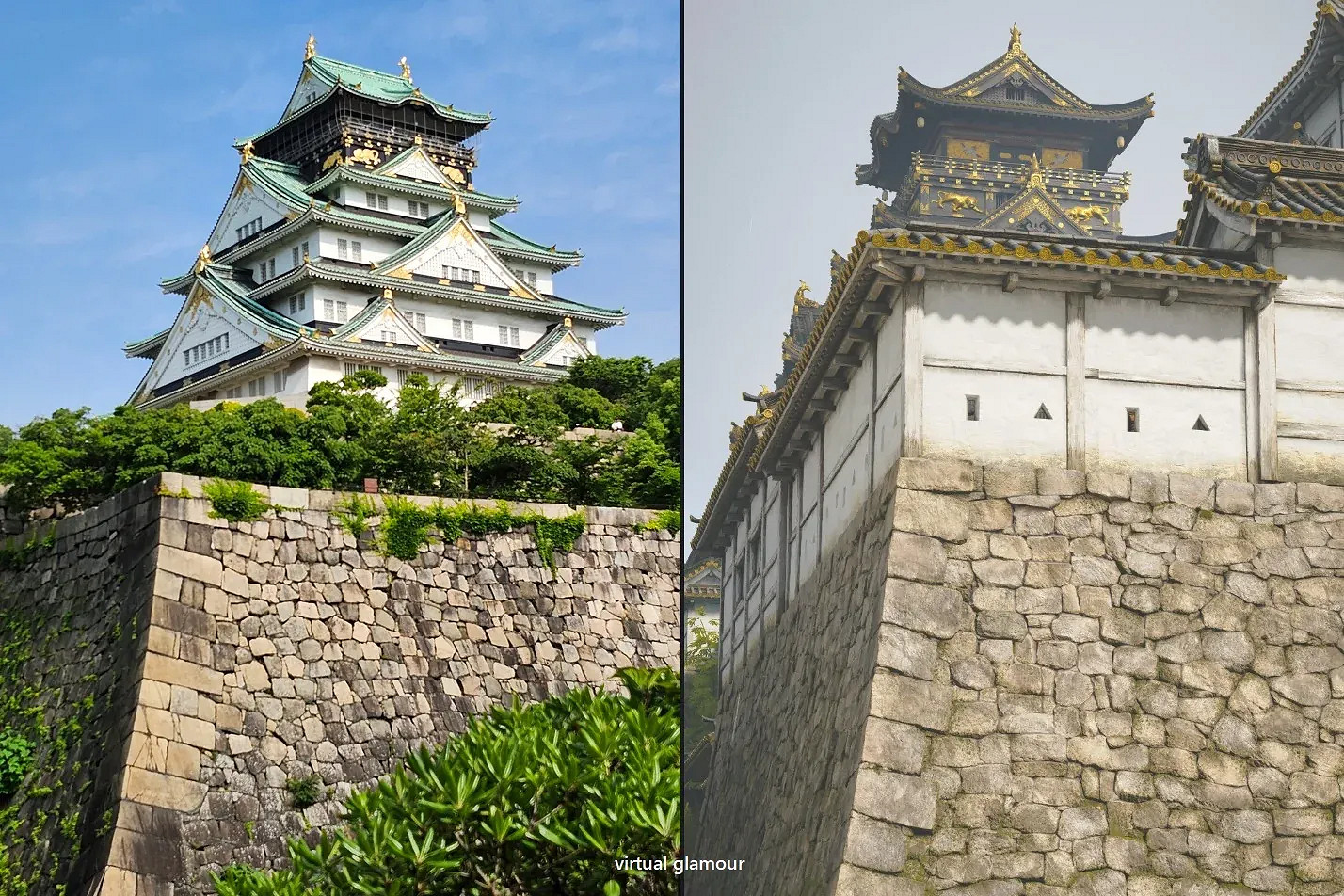 分不清現實了！《刺客教條：影》遊戲場景和現實對比