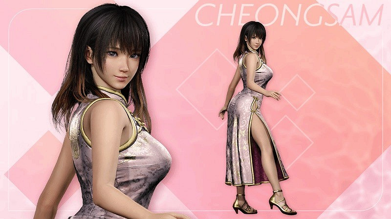 《生死格鬥:女神璀璨假期》預購特典 性感旗袍高開衩 《生死格鬥:女神璀璨假期》預購特典 性感旗袍高開衩