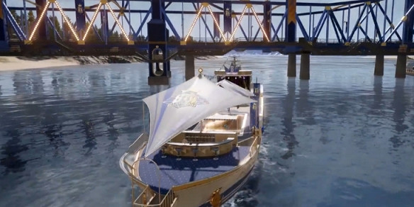 絕地求生8周年遊輪在哪