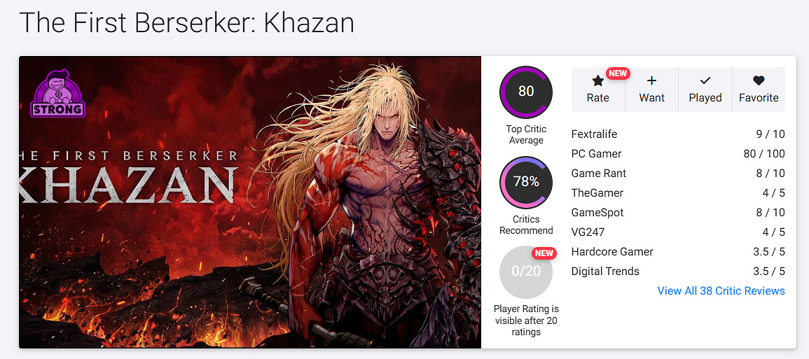 《第一狂戰士:卡讚》OC站80分:戰鬥出色 故事一般! 《第一狂戰士:卡讚》OC站80分:戰鬥出色 故事一般!