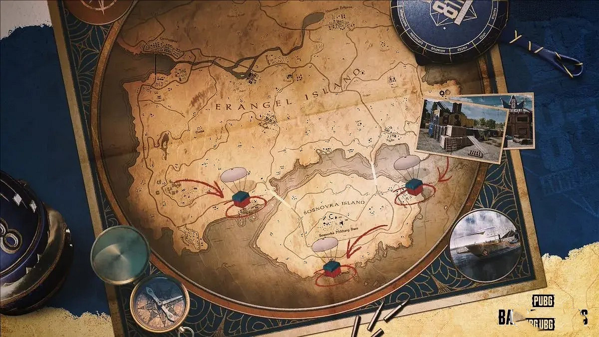 絕地求生8周年慶典隱藏獎勵地圖在哪