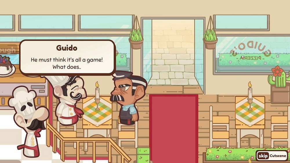 遊戲《大廚的輪班》玩家將通過打字掌握餐廳經營之道