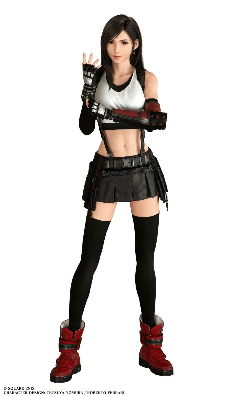 《FF7》官推分享蒂法建模:呈現"隨時準備好了"的氛圍 《FF7》官推分享蒂法建模:呈現"隨時準備好了"的氛圍