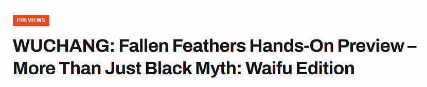 外媒稱讚《明末:淵虛之羽》:它不只是"女版黑神話" 外媒稱讚《明末:淵虛之羽》:它不只是"女版黑神話"