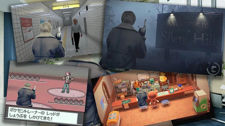 《惡靈古堡》官方公開裡昂素材!導致惡搞素材不斷! 《惡靈古堡》官方公開裡昂素材!導致惡搞素材不斷!